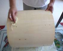 Pure natural wood uses tung oil to reinforce the drum barrel to thicken the tone cooked tung oil without chemical additives anti-corrosion and anti-cracking