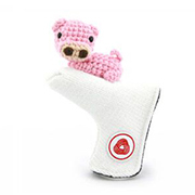 AMIMONO Amile_hand-woven cute piggy golf pusher cover (P606-B)