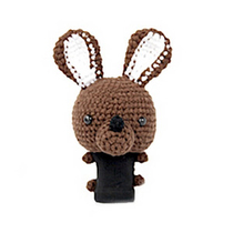 AMIMONO _ Cute Rabbit Golf Club No 1 Wooden Club Head Cover (A214-B)