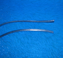 Chandelier two-core wire 3C certification 0 75 0 5 square double-core transparent wire protection wire sleeve diy lamp accessories