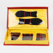 Buffalo horn scraping board set essential oil scraping natural thin leg facial scraping beauty