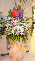 Shop opening flower basket company opening flower basket Shanghai flower shop often come flower store flower shop