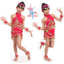 Belly dance childrens clothing 61 childrens performance clothing Indian dance clothing waist chain value suit