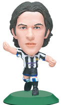 Microstars Soccer Player Doll-Viana (Newcastle 2003-04 season)