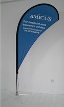 Professional custom beach flag supply 3 4 meters advertising flagpole 5 6 meters flagpole flag digital printing 
