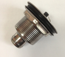 2-inch full stainless steel falling head mop basin dewater mop pool sewer drainer ceramic sink drain head