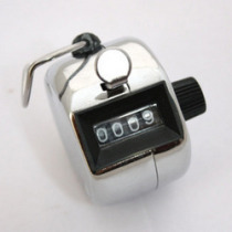 Metal hand press counter flow statistics manual counter hand-held point number device point number number of people flow