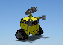 Robot Valve 3D Graphic Model SolidWorks Format Source File step Format