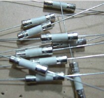 Ceramic fuse tube 5X 20MM 4A 250V (with pins)