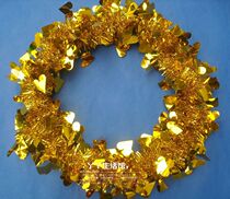 Street parade gymnastics games flower strip exercise props Plastic bright silk garland dance garland round 60CM