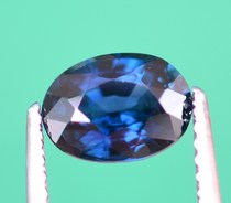 Brilliant blue fire natural Australian sapphire bare stone 6*8mm 1 55ct vvs special offer