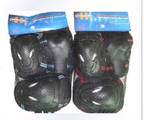 Adult roller skating protective gear hand elbow knee pad 6-piece extreme protective gear roller skating large protection set