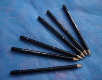(Factory-made log pencil pen length 13 5cm round pen black pen body school activity pencil