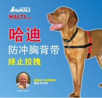 British coa Hardy explosion-proof chest strap pet dog professional training chest strap large dog anti-drag
