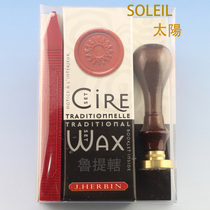 J HERBIN fire paint seal set