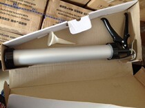 Factory direct soft packaging silicone glass glue gun pressure glue gun soft glue gun durable real light gray