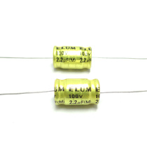  Non-polar capacitor 100V 2 2UF frequency divider capacitor 2 2uf Electrolytic capacitor Treble frequency divider capacitor