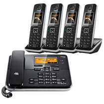 The original Siemens Chinese digital cordless telephone C810 child machine one drag four cordless telephone landline fixed telephone