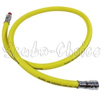 Scuba Choice Import Diving Accessories Spare Secondary Head 36 Yellow Low Pressure Hose Diving Equipment