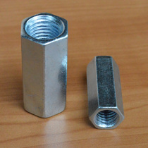 Hexagon extension connecting nut M6M8M10M12M14M16 wire cap metric color zinc plated GB6170