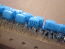 Import Fairchild CBB capacitance diaphragm 120nf250V 0 12 uf250v 124 2E p = 8mm