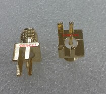 High frequency SMA-KE-F SMA female head large eccentric foot straight plug welding plate type eccentric foot vertical foot 50 European mother