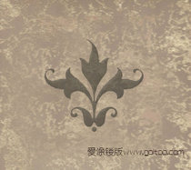 Art paint stencil mold Diatom mud relief hollow plate love coating factory direct stencil FD-019