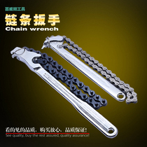 Baweishi chain pipe pliers water pipe pliers chain pipe dental pliers tool pipe pliers casing wrench