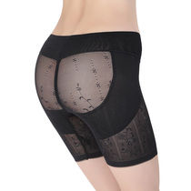 2 pieces 75-fold jacquard milk silk low waist widening to collect abdominal ty-hip plastic body trousers female beauty body safety pants