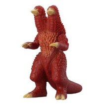 Hot-blooded toy model hand-held Ultraman monster soft glue Wandai genuine movable doll