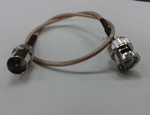 High frequency BNC TV-JJ test line BNC revolution IEC cable TV male 75 Ω 30cm RF signal line