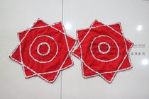 Dancing special thickened hemp yarn handkerchief northeast Yangko handkerchief grade test skills two people turn handkerchief octagonal scarf