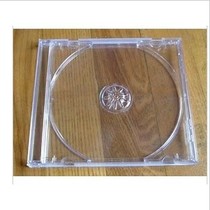 80g CD square box CD empty box CD box Transparent CD box 08 Ming single-sided transparent CD box