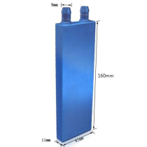 Water-cooled heat exchanger