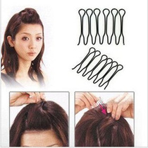  Korean version of bangs clip front hair styling plate hair plug bangs increase broken hairpin invisible plug comb hair comb pressure hair