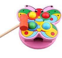 Color animal strike table butterfly beating table childrens educational toys beating Gopher game three options