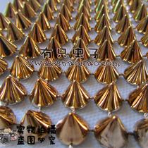 10MM gold-tone DIY rivets hand-sewn mesh drill clothing accessories accessories punk nightclub costume handmade accessories