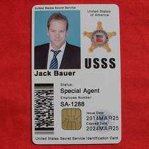 US Secret Service entertainment ID card White House Guard chip card Personalized customization DIY COS animation decoration card
