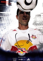Salsburg Red Bull 2006 - 07 signed the official card by Navas