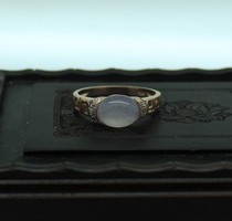 (Xing Family Workshop) Egg Noodles Back Tatof Ring Personality Custom K Gold Inlays 102090