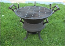 Thickened raw iron stove cast iron grill outdoor charcoal grill fire boiler household soup heating stove