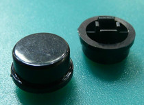 A24 button cap long foot fit 12 * 12 * 7 3 square head light touch switch plane with side black 1K29 Yuan