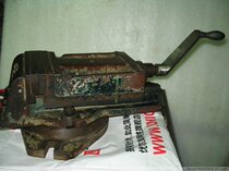 Old products-milling machine pliers 160mm machine tool accessories: weighing about 80kg-