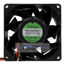 SUNON built the original PMD1208PMB1 8038 DC12V 9 1W Inverter chassis cooling fan