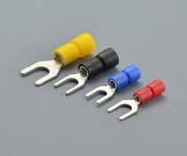 SV3 5-5 fork insulation terminals Cold pressure insulated terminal wire ear 4 squared 100 only bag