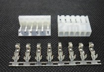 Connector CH3 96 pin hole seat spring three-piece socket connector spacing 3 96mm 2P-12P