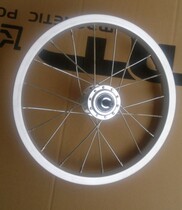 Scud magnetic car accessories rear wheel with l hub aluminum ring flower drum steel wire wheel