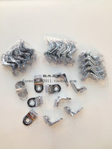 Thickened light body laminate grain seven-shaped support 90 degree angle plate support glass layer with corner code hardware accessories