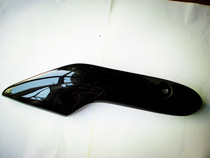 Motorcycle protection plate Hunan Guangyang Original factory Tiehan KN125-2 left rear side cover black left one