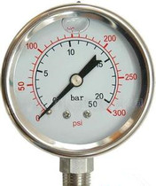 Manufacturer direct sales resistant pressure gauge YN-100 1 6 2 5 10MPA
